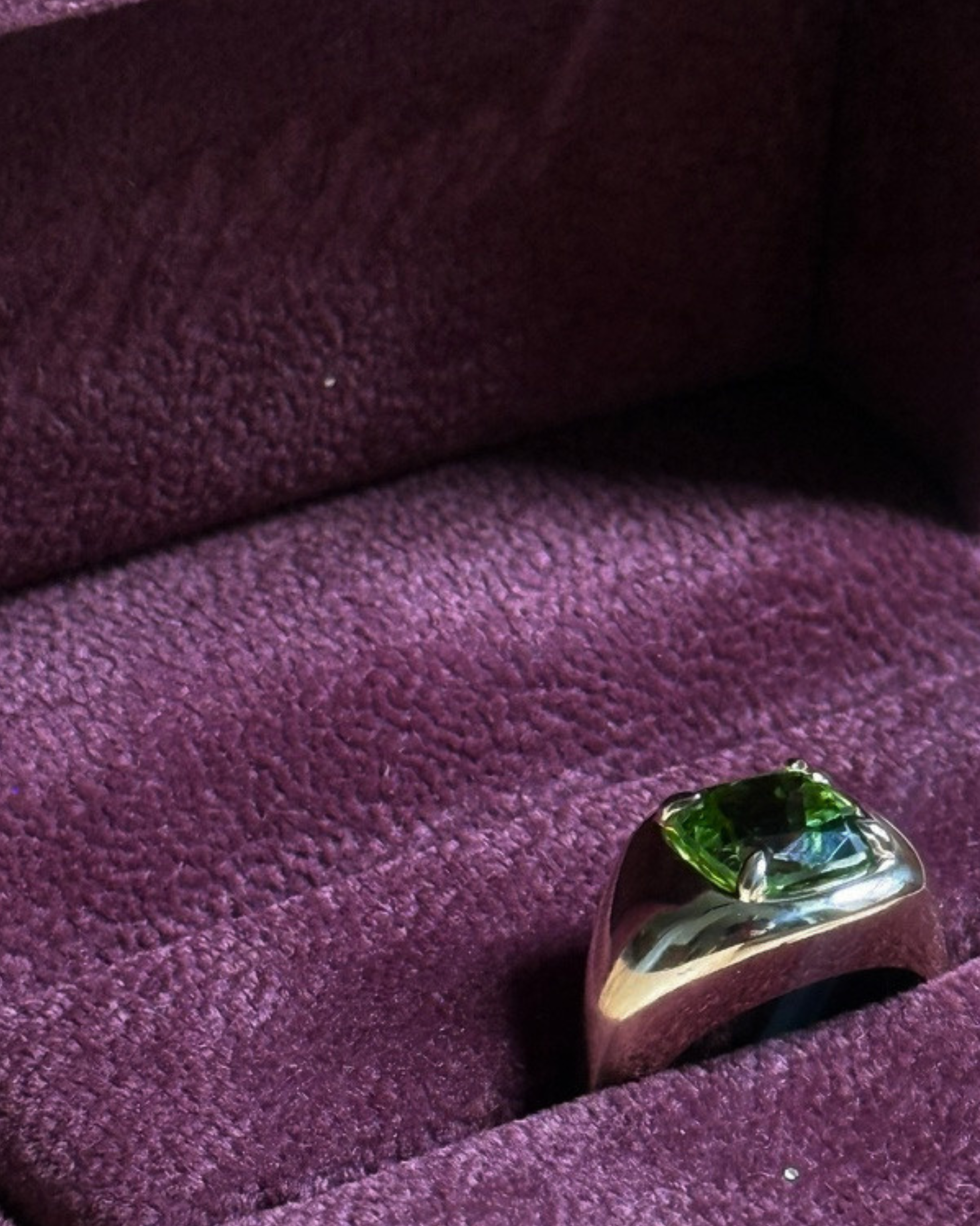 The Peridot Shiloh Ring
