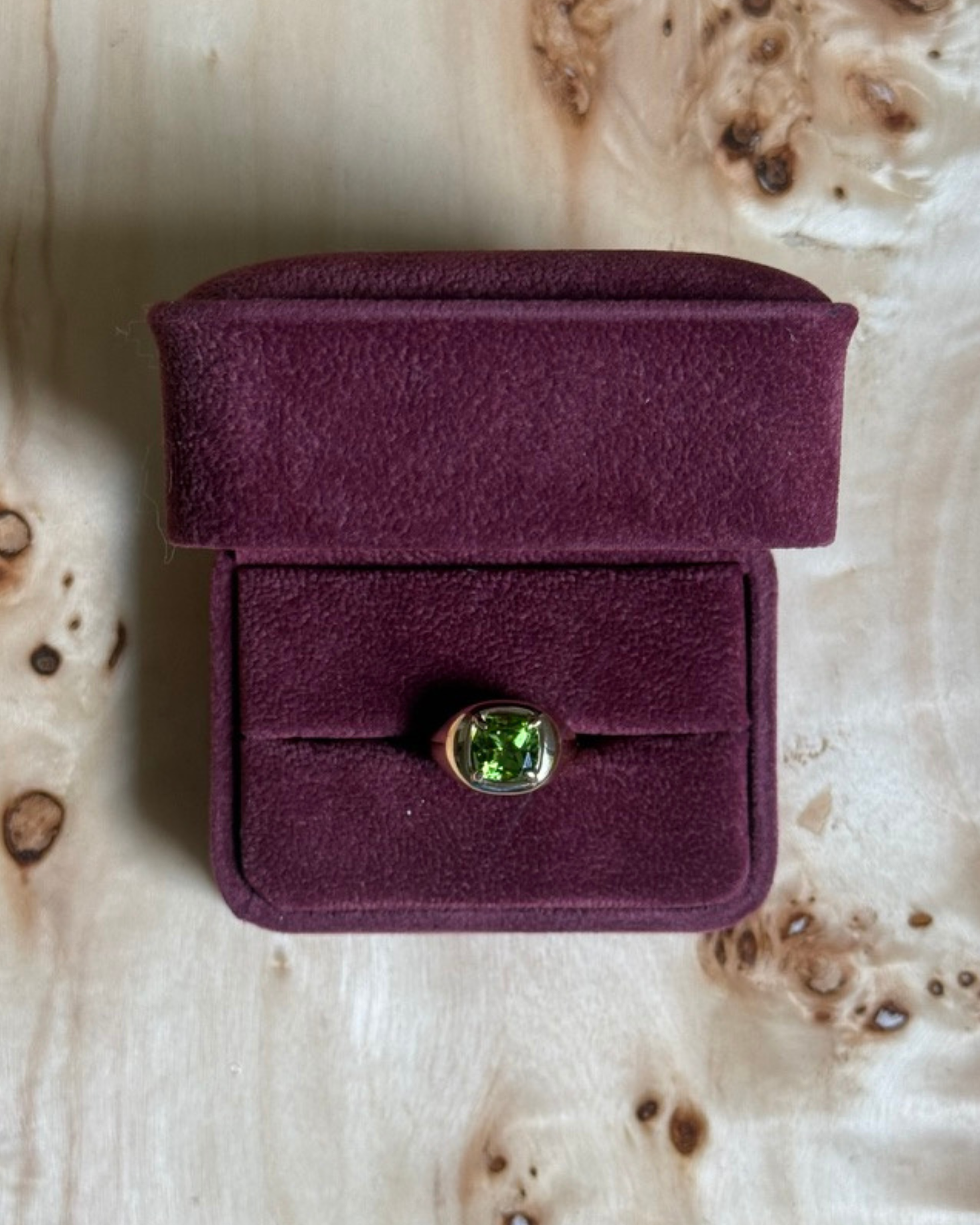 The Peridot Shiloh Ring