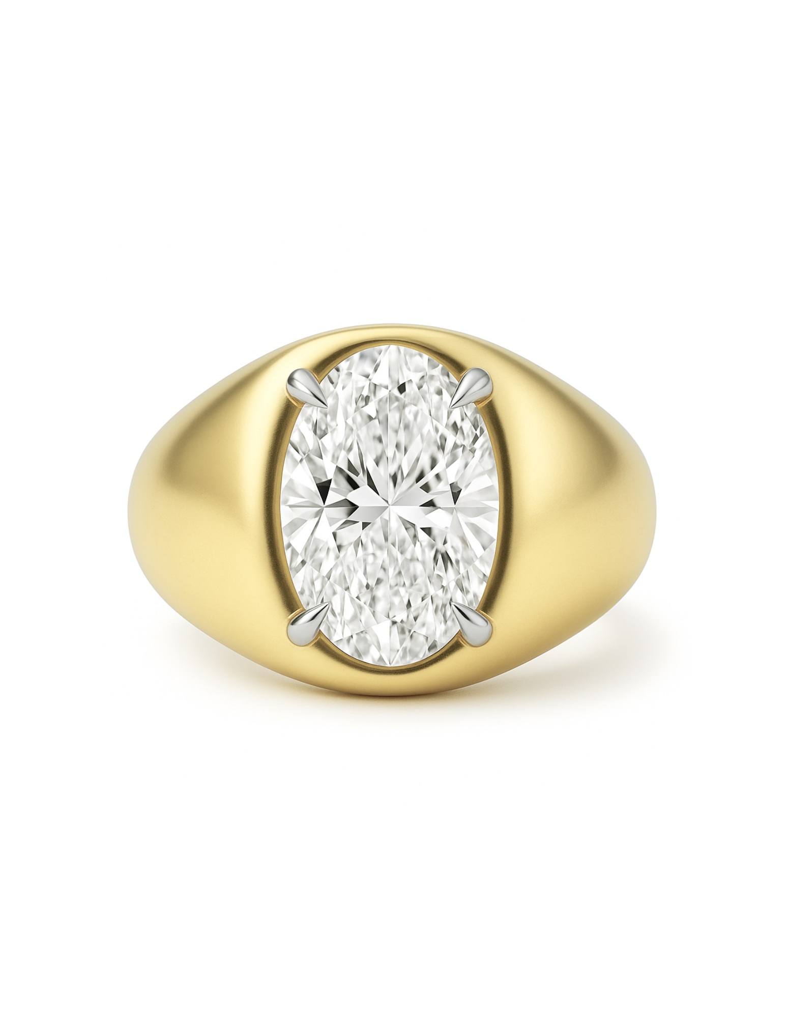 The Silver Oval Scott Ring