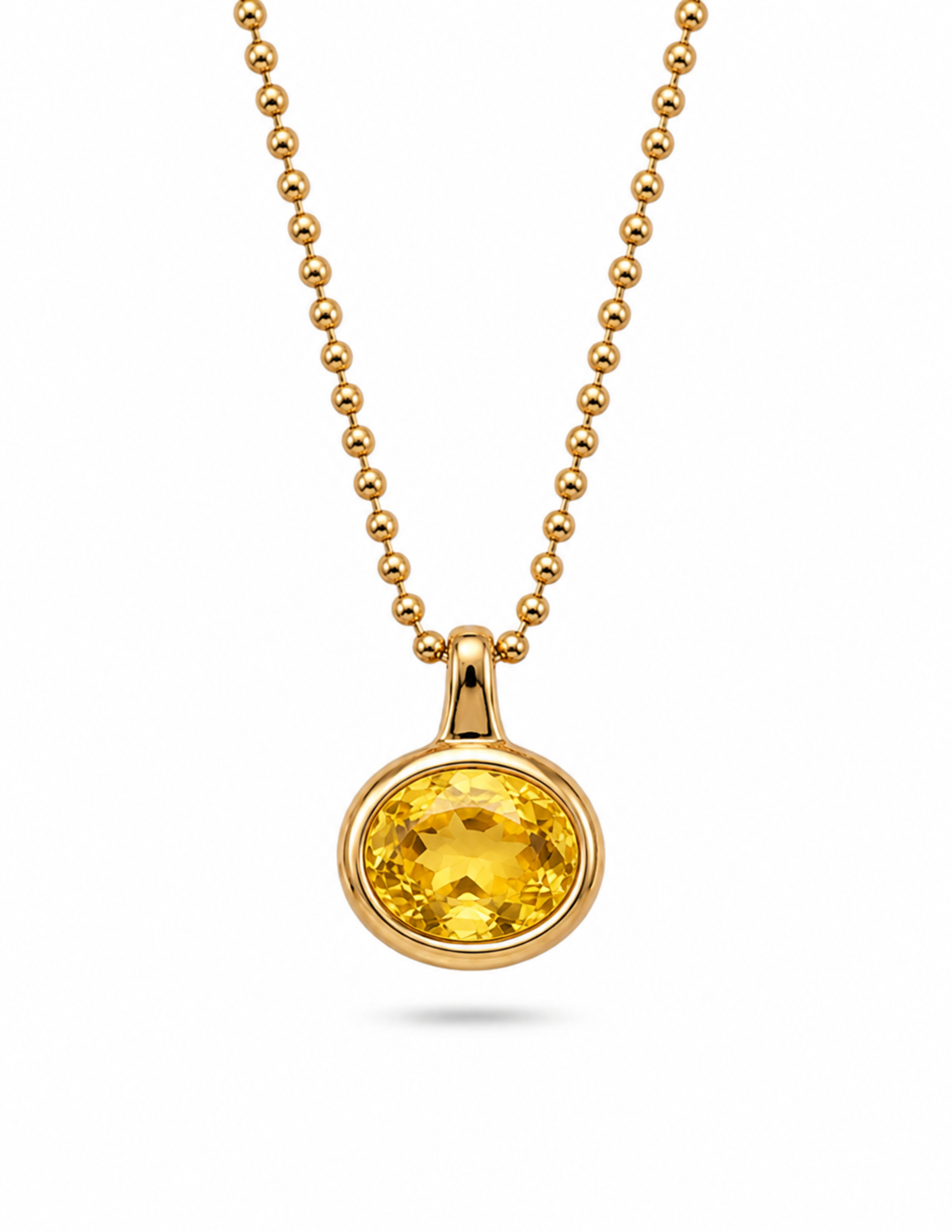 The Yellow Sapphire Solus Pendant